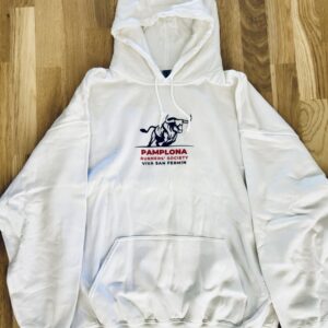 Pamplona Runners Society - White Unisex Hoodie