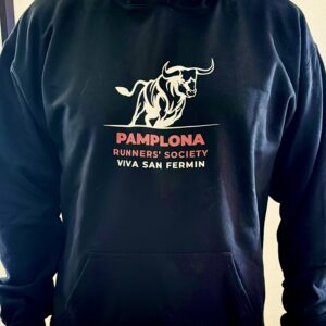 Pamplona Runners Society - Black Unisex Hoodie