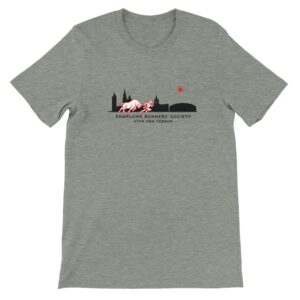 Pamplona Runners’ Society Gray Tee – Premium Unisex Crewneck T-shirt