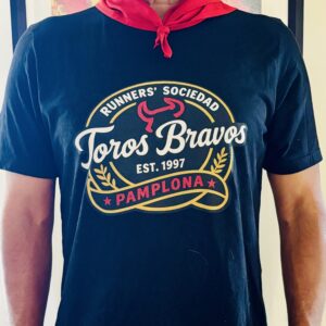 Toros Bravos Runners' Sociedad Black Premium Unisex Crewneck T-shirt