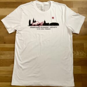On the Street - Pamplona Runners’ Society - White Crewneck T-shirt