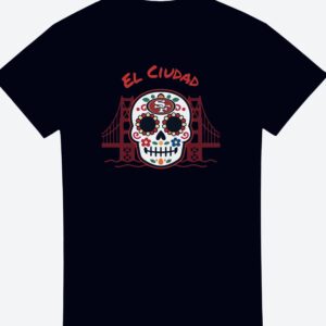 San Francisco 49ers Sugar Skull Unisex T-shirt